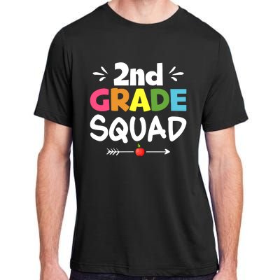 2nd Grade Squad Back To School Adult ChromaSoft Performance T-Shirt