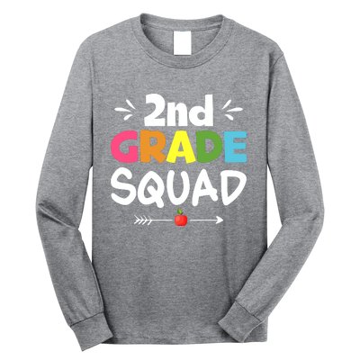 2nd Grade Squad Back To School Long Sleeve Shirt