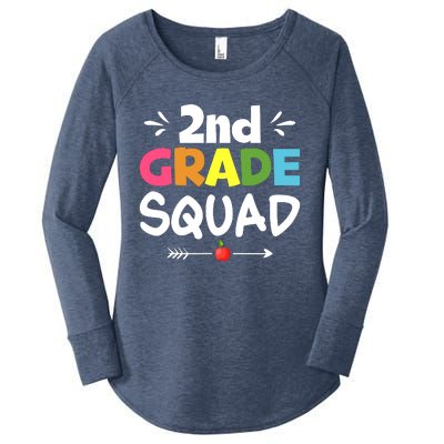 2nd Grade Squad Back To School Women's Perfect Tri Tunic Long Sleeve Shirt