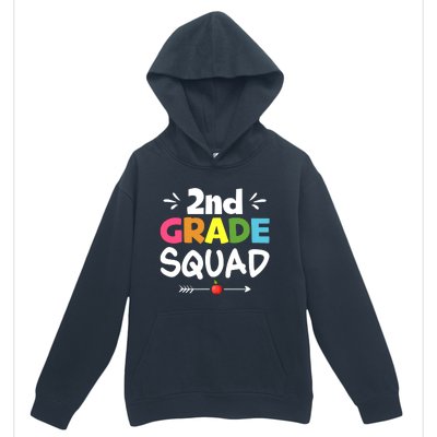 2nd Grade Squad Back To School Urban Pullover Hoodie