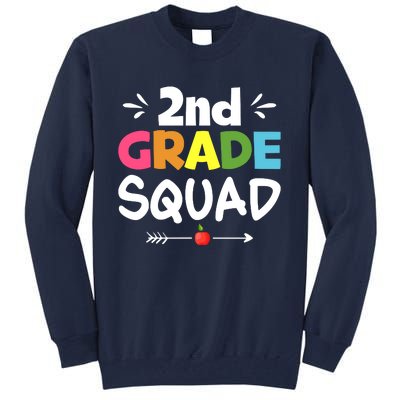 2nd Grade Squad Back To School Tall Sweatshirt