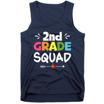 2nd Grade Squad Back To School Tank Top