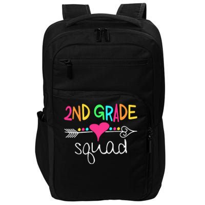 2nd Grade Squad Second Teacher Student Team Back To School Gift Impact Tech Backpack