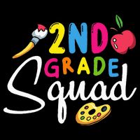 2nd Grade Squad Second Teacher Student Team Back To School Cooling Performance Crew T-Shirt