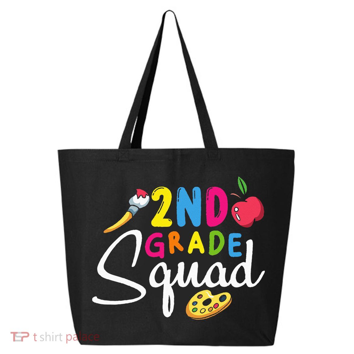 2nd Grade Squad Second Teacher Student Team Back To School 25L Jumbo Tote