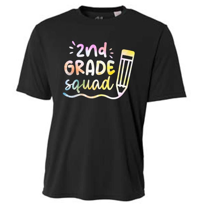 2nd Grade Squad Team Back To School Teachers Students Cooling Performance Crew T-Shirt