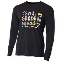 2nd Grade Squad Team Back To School Teachers Students Cooling Performance Long Sleeve Crew