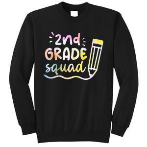 2nd Grade Squad Team Back To School Teachers Students Tall Sweatshirt