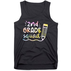 2nd Grade Squad Team Back To School Teachers Students Tank Top