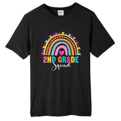 2Nd Grade Squad Back To School Rainbow Teachers Second Grade Meaningful Gift Tall Fusion ChromaSoft Performance T-Shirt