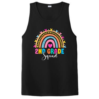 2Nd Grade Squad Back To School Rainbow Teachers Second Grade Meaningful Gift PosiCharge Competitor Tank