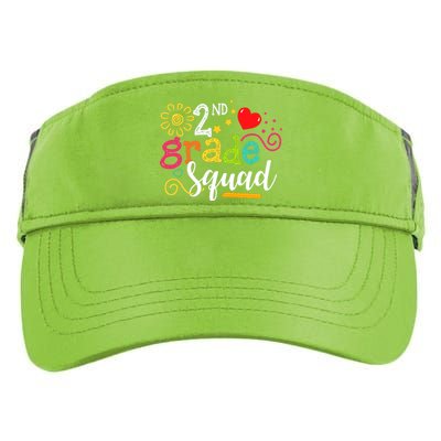 2nd Grade Squad Student Teacher Gift Back To School Adult Drive Performance Visor