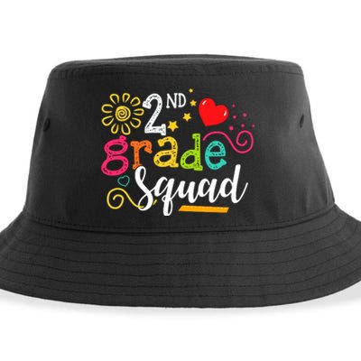 2nd Grade Squad Student Teacher Gift Back To School Sustainable Bucket Hat