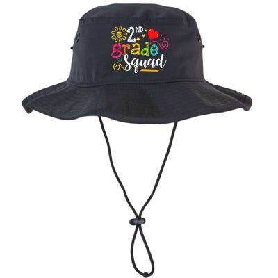 2nd Grade Squad Student Teacher Gift Back To School Legacy Cool Fit Booney Bucket Hat