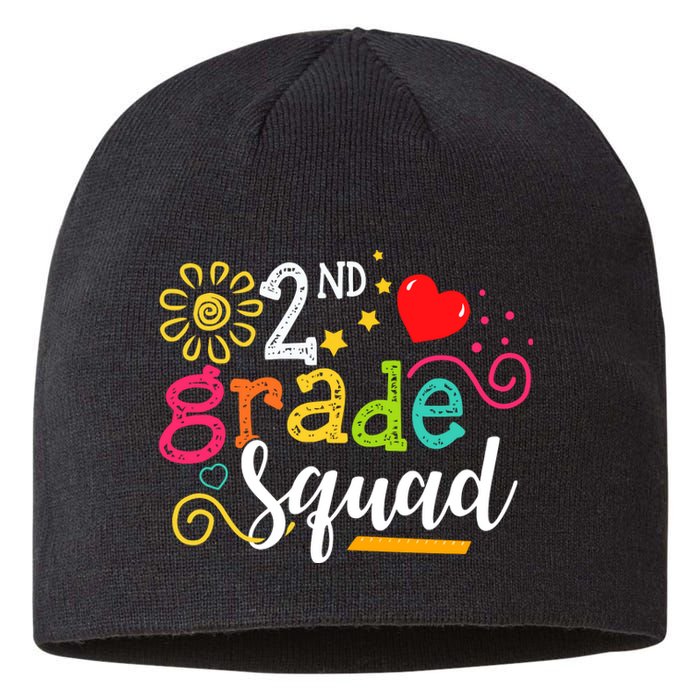 2nd Grade Squad Student Teacher Gift Back To School Sustainable Beanie