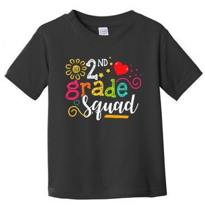 2nd Grade Squad Student Teacher Gift Back To School Toddler T-Shirt