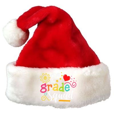 2nd Grade Squad Student Teacher Gift Back To School Premium Christmas Santa Hat