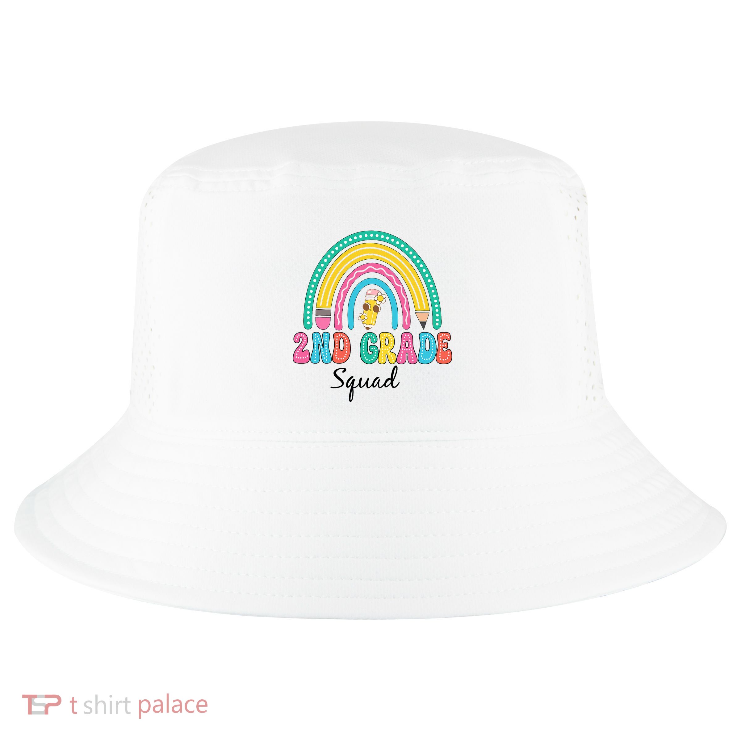 2nd Grade Squad Second Teacher Student Team Back To School Cool Comfort Performance Bucket Hat
