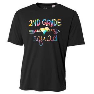 2nd Grade Squad Second Grade Team Teacher Boy Girl Kids Cooling Performance Crew T-Shirt