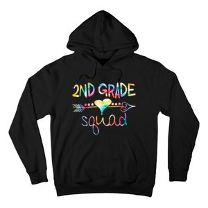 2nd Grade Squad Second Grade Team Teacher Boy Girl Kids Hoodie