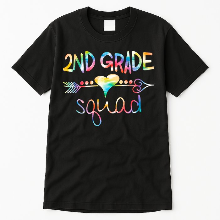 2nd Grade Squad Second Grade Team Teacher Boy Girl Kids Tall T-Shirt