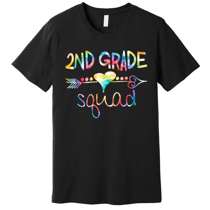 2nd Grade Squad Second Grade Team Teacher Boy Girl Kids Premium T-Shirt