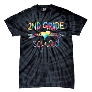 2nd Grade Squad Second Grade Team Teacher Boy Girl Kids Tie-Dye T-Shirt