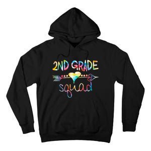 2nd Grade Squad Second Grade Team Teacher Boy Girl Kids Tall Hoodie