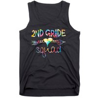 2nd Grade Squad Second Grade Team Teacher Boy Girl Kids Tank Top