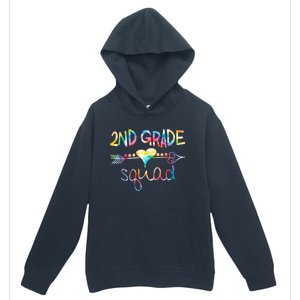 2nd Grade Squad Second Grade Team Teacher Boy Girl Kids Urban Pullover Hoodie