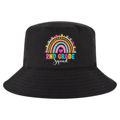 2Nd Grade Squad Back To School Rainbow Teachers Second Grade Gift Cool Comfort Performance Bucket Hat