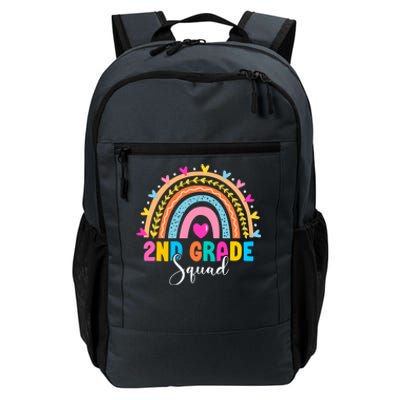 2Nd Grade Squad Back To School Rainbow Teachers Second Grade Gift Daily Commute Backpack