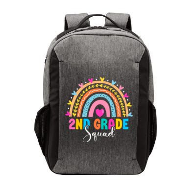 2Nd Grade Squad Back To School Rainbow Teachers Second Grade Gift Vector Backpack