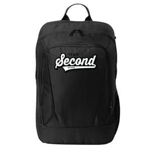 2nd Grade TEAM School Teacher Second Baseball-Style City Backpack