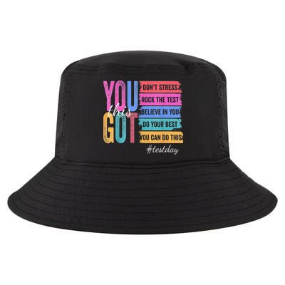 2You Got This DonT Stress Rock The Test Test Day Cool Comfort Performance Bucket Hat