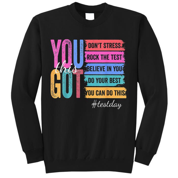 2You Got This DonT Stress Rock The Test Test Day Sweatshirt