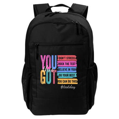 2You Got This DonT Stress Rock The Test Test Day Backpack