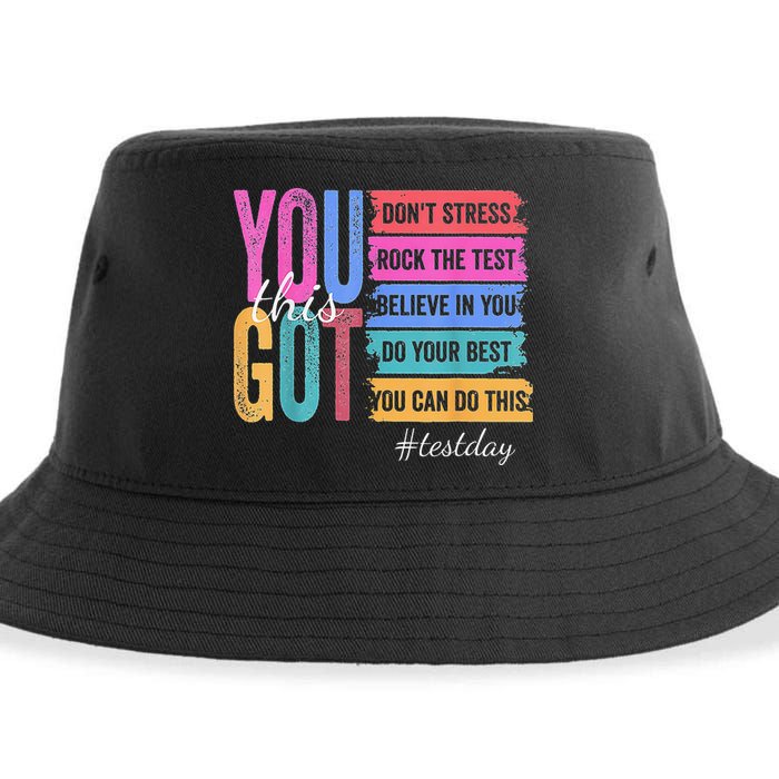 2You Got This DonT Stress Rock The Test Test Day Sustainable Bucket Hat