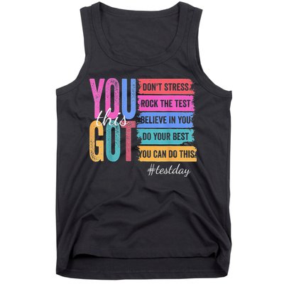 2You Got This DonT Stress Rock The Test Test Day Tank Top