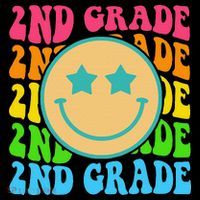 2nd Grade Teachers Back To School Retro Face Happy First Day Sustainable Bucket Hat