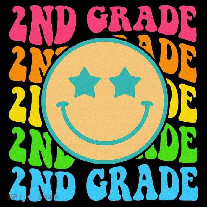 2nd Grade Teachers Back To School Retro Face Happy First Day Zip Tote Bag