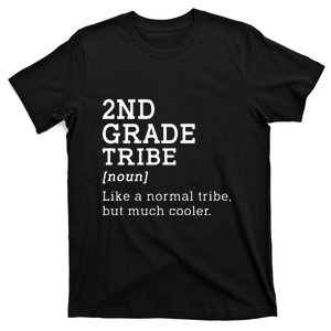 2nd Grade Tribe Back To School Teacher Second Grade Team Gift T-Shirt