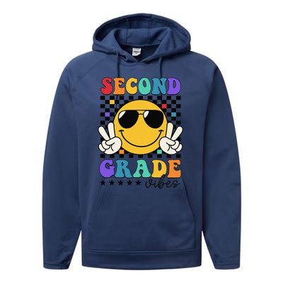 2nd Grade Teacher First Day Second Grade Performance Fleece Hoodie