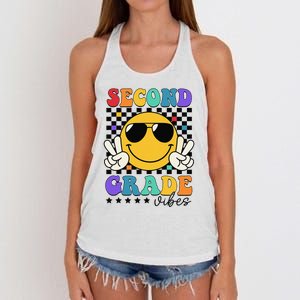 2nd Grade Teacher First Day Second Grade Women's Knotted Racerback Tank