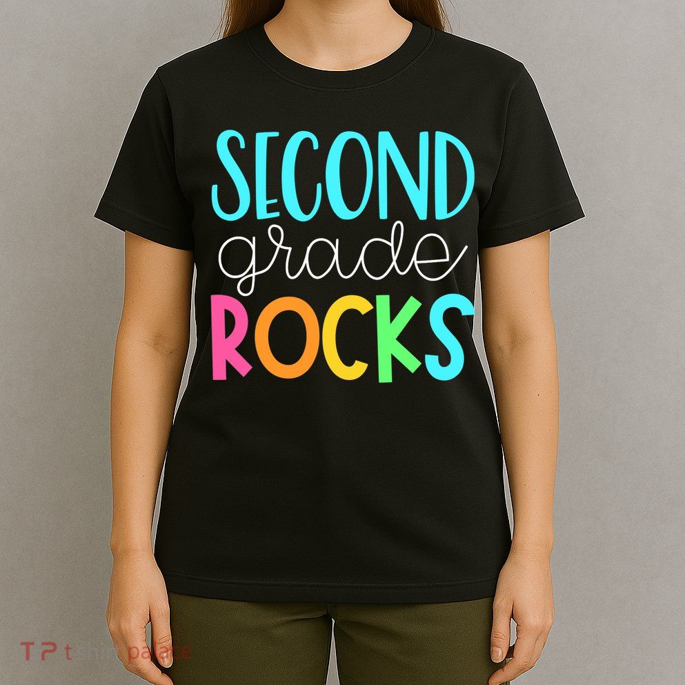 2nd grade teacher, second grade rocks T-Shirt