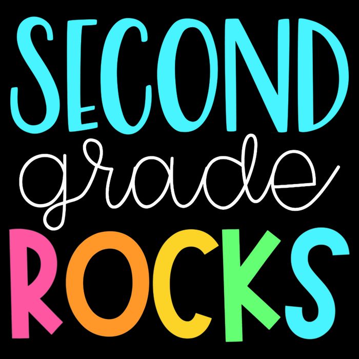 2nd grade teacher, second grade rocks Drawstring Bag