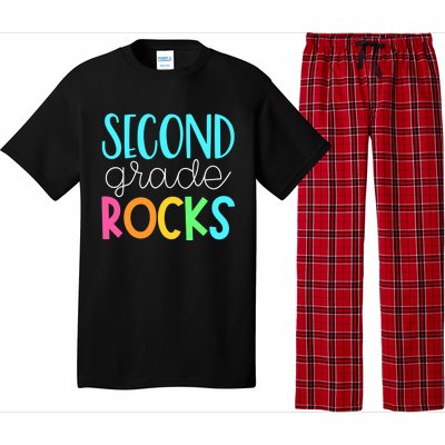 2nd grade teacher, second grade rocks Pajama Set