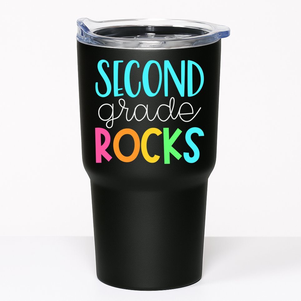 2nd grade teacher, second grade rocks Tumbler