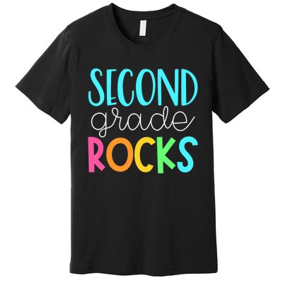 2nd grade teacher, second grade rocks Premium T-Shirt