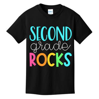 2nd grade teacher, second grade rocks Kids T-Shirt